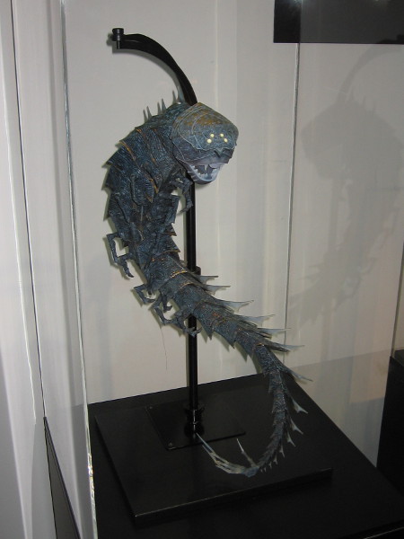 The model of The Moon Beast from Kubo and the Two Strings was made using 3-D printing.