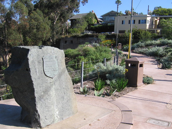 A small public park, recently created in Bankers Hill, is named for San Diego aviation pioneer Waldo Dean Waterman.