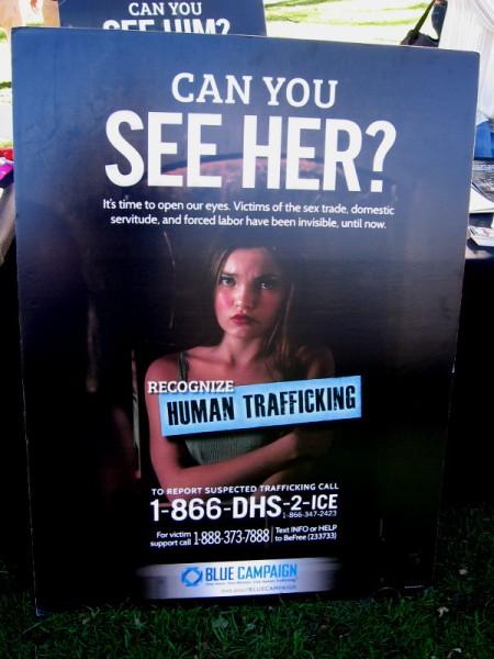 Can you see her? It's time to open our eyes. Victims of the sex trade, domestic servitude, and forced labor have been invisible, until now.