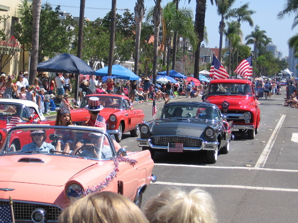 As you might imagine,lots of cool cars were in the parade.
