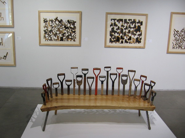 Artwork now on display in the SDSU Downtown Gallery includes extraordinary furniture!