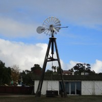 Old Town's windmill--the only one of its kind in the world!