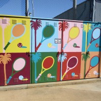 Andy Warhol played tennis in San Diego?